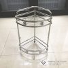 Kệ góc inox 2 tầng